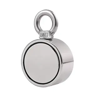 3600lbs Force de traction puissante Double face Aimants de pêche à <span class=keywords><strong>360</strong></span> degrés <span class=keywords><strong>Aimant</strong></span> puissant en néodyme N52 - Product Image 1