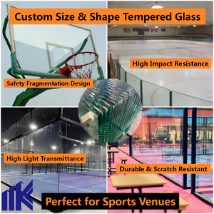 Vente d'usine - Meilleure vente : Verre trempé (célèbre pour sa résistance) de 5 mm, décoratif et transparent, à <span class=keywords><strong>prix</strong></span> avantageux - Product Image 2
