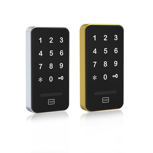 Serrure électronique à combinaison EM118, sans clé, en alliage de zinc, moderne et minimaliste, pour armoire de classement, installation facile - Product Image 1