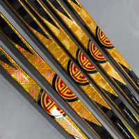 Bâton de hockey sur glace en fibre de carbone de haute qualité 350g/375g/400g, marque OEM, fabriqué en Chine, avec flex 65, longueur 165cm pour JR/INT/SR