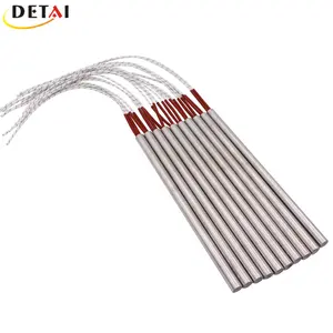 Detai 220 v 1000 w 12mm diametro elettrico riscaldatore a cartuccia macchina di stampaggio a iniezione