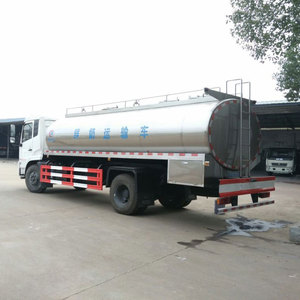 Dongfeng Acier Inoxydable 170HP/180HP/190HP/210HP Camion Réservoir à Lait Liquide Alimentaire 8cbm/10cbm/12cbm/15cbm Camion Citerne à Lait - Product Image 4