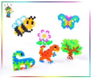 Oferta Especial: Juguetes Educativos de Estilo Dibujos Animados con Cuentas Hama DIY para Niños, Juego de Entrenamiento Cerebral con Cuentas Fusibles - Product Image 4