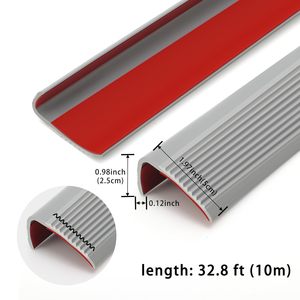 Marches d'escalier en <span class=keywords><strong>caoutchouc</strong></span> côtelé, revêtements antidérapants abrasifs pour l'extérieur, résistants aux UV et sécurité des escaliers de bateau, ruban antidérapant pour escaliers - Product Image 3
