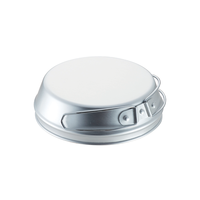 Ensemble de casseroles et poêles de camping en aluminium antiadhésif portable, très vendu, pour pique-nique et camping en plein air