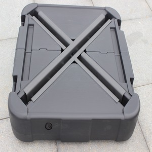 Parasol de Patio Colgante Tipo Cantilever, Grande, Estilo Romano Chino, con <span class=keywords><strong>Base</strong></span>, Poste de Repuesto y Piezas de Muebles para Exteriores - Product Image 5