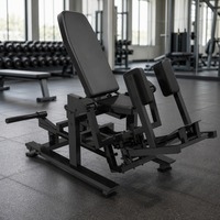 Machine d'abduction des hanches commerciale pour salle de sport, appareil de musculation des cuisses extérieures en acier robuste avec coussinets réglables