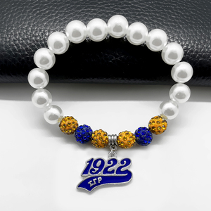 Broche en métal émaillé SIGMA GAMMA RHO Sorority Symbol EEYIP Poodle 1922, bracelet, broches en strass EE-YIP Chant, bijoux, cadeau - Product Image 5