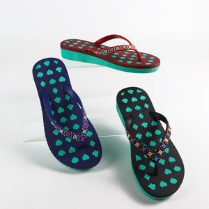 Vente en gros Tongs pour femmes Semelle intérieure plate en PVC antidérapante, respirante, légère, résistante à l'usure, pour intérieur et extérieur - Product Image 2
