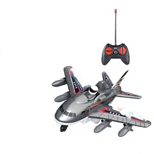Nouveautés Jacko Toys pour le Festival du Commerce : Avion RC de dessin animé, <span class=keywords><strong>Jouet</strong></span> de combat RC pour enfants, Voiture avion en plastique avec lumière - Product Image 5