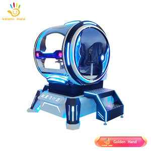 Capsule spatiale de réalité virtuelle personnalisée, éclairage, deux sièges pour <span class=keywords><strong>couple</strong></span>, parc à thème - utilisation en parc d'aventure en plein air, construction métallique - Product Image 2