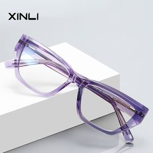 XINLI2155 TR90 Small Square Shape Frame Anti-Blue <b>Light</b> Blocking <b>Reading</b> <b>Glasses</b> for Women Daily Wear - Product Image 1