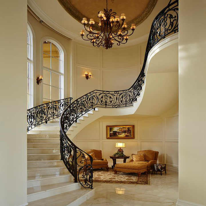 Luxury Wrought Iron Railings for Stairs - Durable & Stylish - Luxury Wrought Iron Penthouse