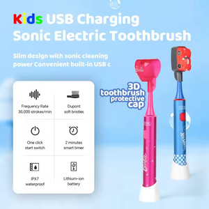 Cepillo de dientes sónico inteligente de alta calidad, cepillo de dientes eléctrico con carga por USB, dispositivo confiable para el cuidado bucal de China - Product Image 3