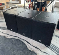 T-18BP 800W RMS 3200W PEAK Caisson de basses portable actif Syatem Petit studio de son pour scènes Théâtres Discothèques Spectacle en direct
