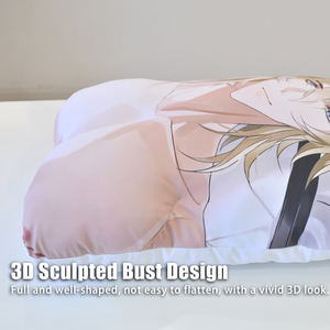 כיסוי לכרית גוף דאקימאקורה, מותאם אישית על ידי יצרן OEM, ידידותי לסביבה, גיאומטרי, תלת מימדי, בסגנון אנימה, משודרג, טריקוט דו כיווני, לבית - Product Image 2