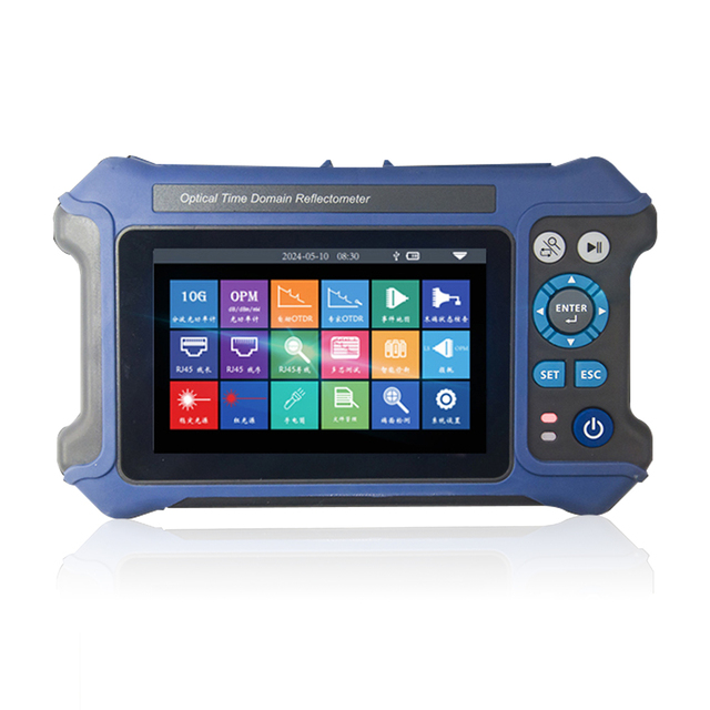 JW3302K Handheld OTDR Optical Time Domain Reflectometer RJ45 Cable Optical Power Meter VFL 1310 1550nm FTTH Fiber Tester