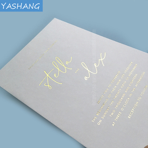 Sang Trọng 2019 Phong Cách Mới Tùy Chỉnh Thiết Kế Thanh Lịch Lời Mời Đám Cưới Với Phong Bì Cá Nhân Cảm Ơn Bạn Thiệp Chúc Mừng - Product Image 1
