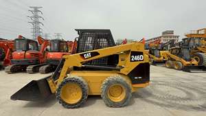 Minicargador de ruedas usado CAT 246D, cargadores de ruedas de segunda mano, minicargador original Caterpillar Cat 246d Mini 3 toneladas usado para gran oferta - Product Image 5