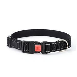 ONESTEP Fabricante al por mayor personalizado ajustable patrón sólido Nylon reflectante perro <span class=keywords><strong>Collar</strong></span> - Product Image 6