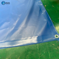 Bâche en vinyle imprimable imperméable 18 oz, 4 x 6 mètres, 8 x 6 mètres, 650 g/m², 850 g/m², feuille de bâche en PVC avec œillets en aluminium