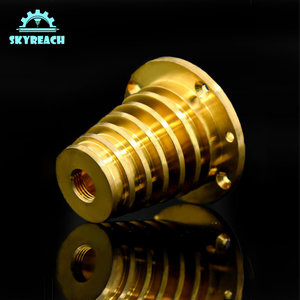 Đồng các bộ phận CNC gia công dịch vụ nguyên mẫu kim loại CNC OEM Brass các bộ phận Trung Quốc nhà sản xuất CNC phay tùy chỉnh gia công chính xác - Product Image 3