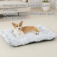 Lit pour animaux de compagnie multifonctionnel antidérapant, mignon et confortable, adapté aux chiens et aux chats, avec emballage en carton
