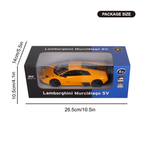 Lehoo Toys sous licence 1/24 RC voiture 2.4G 4CH Simulation sport voiture de course modèle voiture télécommandée - Product Image 6