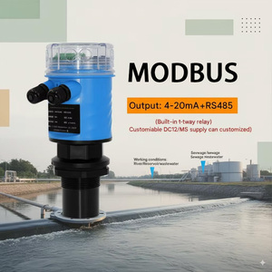 Siêu âm chống ăn mòn chống cháy nổ tích hợp nước/Mức độ Vật liệu Đo RS485 thông tin liên lạc cảm biến mức chất lỏng cảm biến - Product Image 1