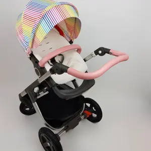 YY venta al por mayor de lujo cubierta de la manija del cochecito de bebé paisaje alto 3 en 1 cubierta de la <span class=keywords><strong>barra</strong></span> del vientre del cochecito de bebé al aire libre - Product Image 6