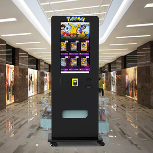 Zhongda 32 "Pantalla táctil compatible con sistema <span class=keywords><strong>de</strong></span> pago <span class=keywords><strong>de</strong></span> Tarjeta/moneda/factura con pegatinas personalizables y ranuras máquina expendedora <span class=keywords><strong>de</strong></span> tarjetas comerciales - Product Image 2