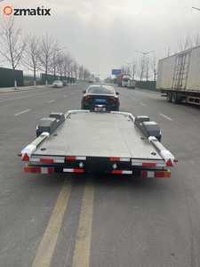 Hydraulic Lift <strong>Trailer</strong> Galvanized Steel Low-Bed <strong>Trailer</strong> with Full Hydraulic System | CE/DOT Certified Car <strong>Trailer</strong> - Product Image 1