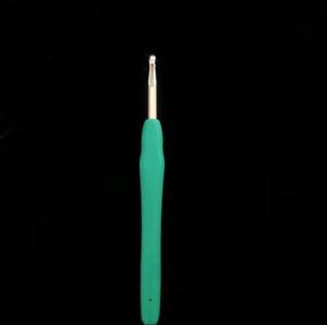 Uncinetti Portatili 2-10mm con Manico in Silicone, Stile Semplice, Aghi <span class=keywords><strong>da</strong></span> Cucito in Metallo, <span class=keywords><strong>Accessori</strong></span> per Lavoro a Maglia in Plastica - Product Image 3