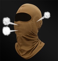 Masque de protection intérieur respirant en nylon pour casque de cyclisme, pare-soleil, coupe-vent, pour ski et moto, à séchage rapide – Vente chaude