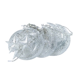 Eid Mubarak Ramadan Dekorationen Mond- und Sternform LED-Lichtervorhang Weihnachtsbeleuchtung Dekorative Lichter zu Fabrikpreisen - Product Image 6