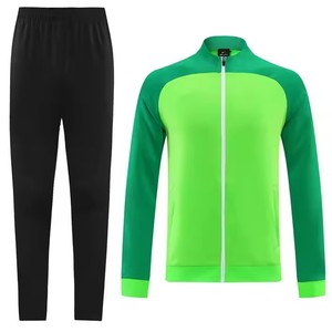Survêtement de football personnalisé pour hommes Ensembles de vestes de club de football vierges Offre Spéciale Survêtement de football en polyester de haute qualité - Product Image 3
