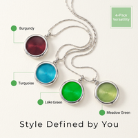 Collier quantique à ions négatifs EMF, pendentif en verre Bio Disc, énergie scalaire, énergie quantique Chi 2, design tendance, meilleur prix