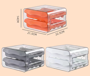 Contenedor de Almacenamiento de Plástico de Gran Capacidad, Venta al por Mayor, Caja Moderna de PET para Refrigerador - Product Image 3