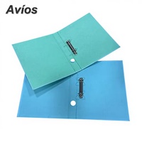 Carpeta de Archivos de PP con Anillas de 1 Pulgada, Carpeta de Anillas Expandible Portátil para Almacenamiento de Pruebas Escolares y Clasificación de Datos