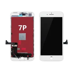 גבוהה באיכות MP + TFT LCD מסך מגע Digitizer עבור iPhone 7 בתוספת תצוגה, עבור iPhone המקורי תצוגת מסך החלפה