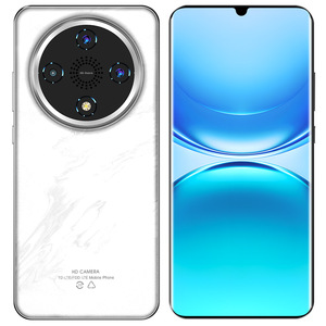 Teléfono Inteligente X300 Pro 5G, Pantalla Completa de 6.8 Pulgadas, Altavoz Doble, Octa Core, Batería de 4000 mAh, Doble Tarjeta SIM, Azul Cielo, Blanco, Negro - Product Image 4