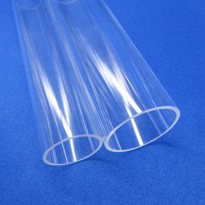 Tubo Cilíndrico Transparente de Policarbonato con Superficie Lisa - Product Image 1