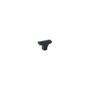 Matt <strong>Black</strong> Aluminum T-Shaped Cabinet <strong>Knob</strong> for <strong>Drawer</strong> Dresser Easy Installation Modern Design High Quality Bedroom Kitchen - Product Image 1
