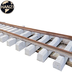 Pieux en <span class=keywords><strong>béton</strong></span> pour voies ferrées modèles UIC54/UIC60 certifiés ISO9001:2015 pour la rénovation/amélioration - Product Image 1