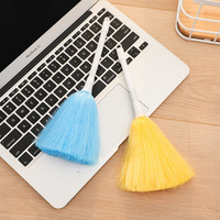 Poussette à poussière pour ordinateur en plastique, directement de l'usine, petite brosse, tête ronde, plumeau, outil de nettoyage de bureau, modèle 050 #