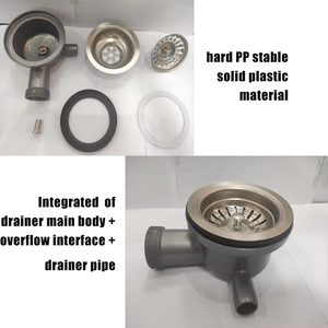 Werks-Direkt vertrieb Anpassbarer Edelstahl 304/201 Spüle Abfluss sieb Müll blockade Verhindern Sie Korb unterstützung - Product Image 6