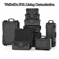 Valise trolley robuste en plastique étanche avec insert en mousse personnalisé - OEM personnalisable pour usage extérieur, protection des outils et de l'équipement photographique