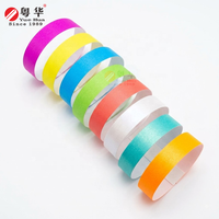 Bracelets jetables en papier imperméables pour événements, festivals, concerts, clubs, comptage des présences en bord de mer, contrôle d'accès