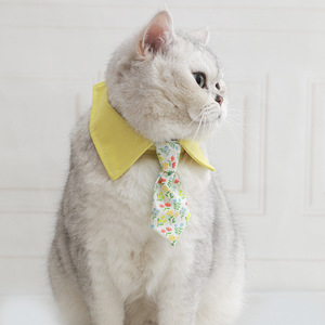 Lindos lazos para gatos, collares, corbatas, bufandas y collares festivos para perros, collar para perros pequeños Bichon Frise - Product Image 2