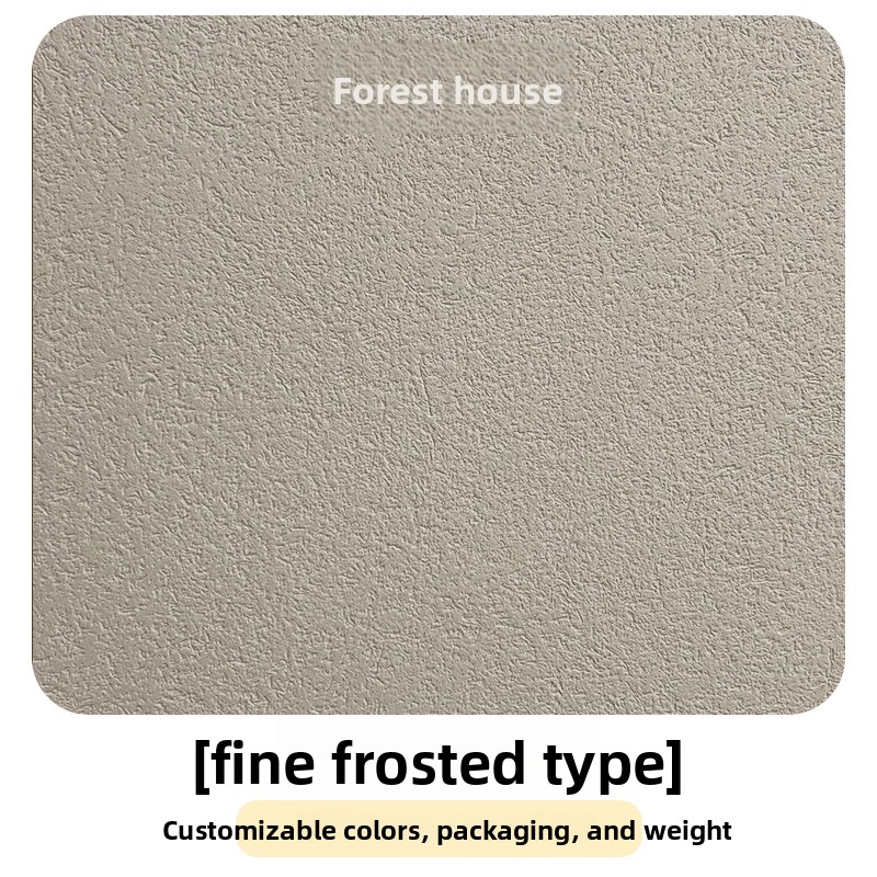 fine frosted surface